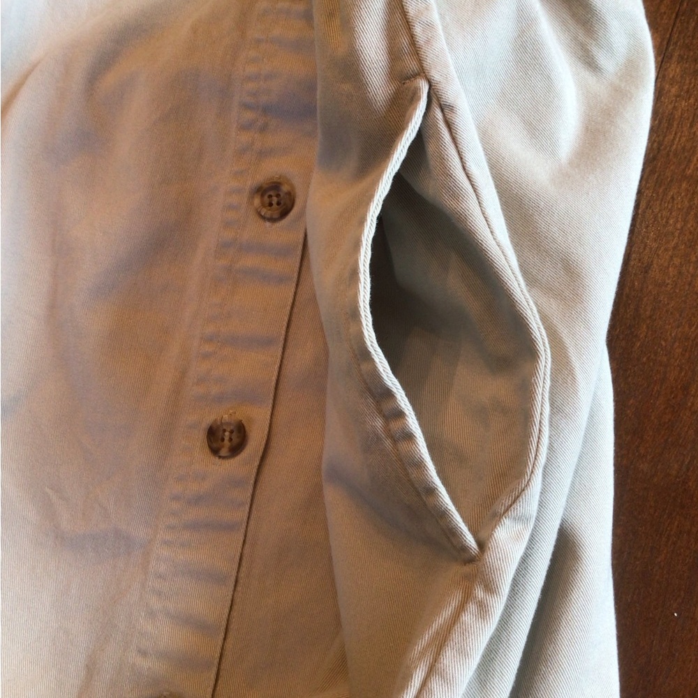 Bobbie Brooks Cotton Front Button Elastic Inset W… - image 4